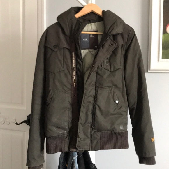 G-star  raw coat like new condition men size M - Picture 1 of 17